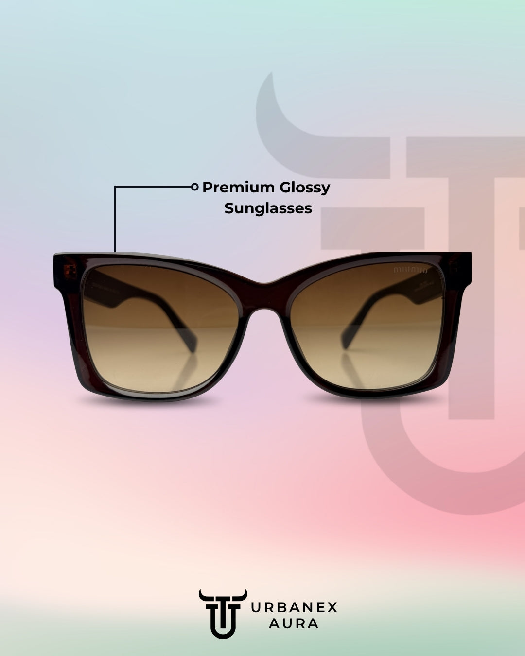 MIU MIU Mocha Muse Women's Sunglasses