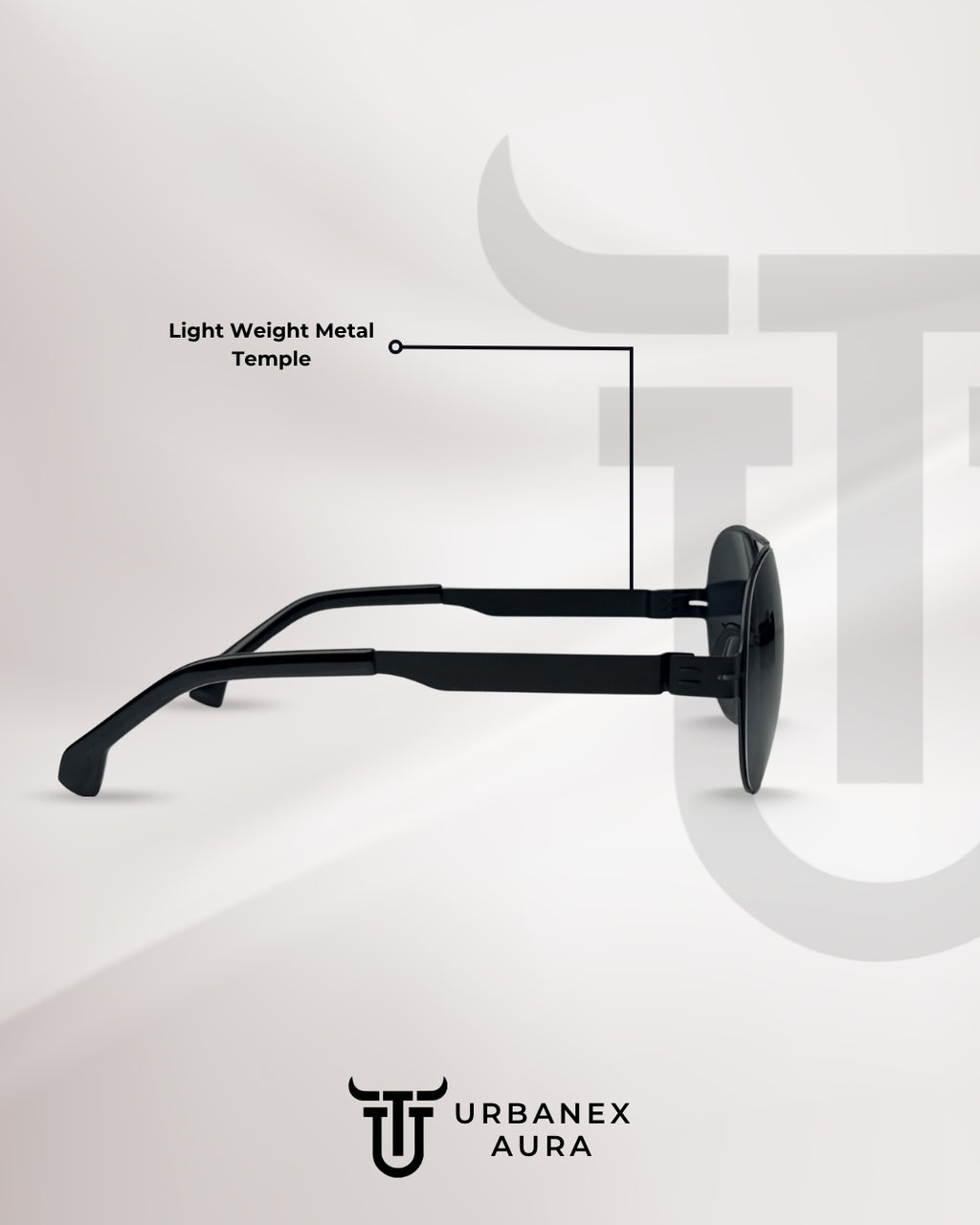 Titan Black Polarized Sunglasses