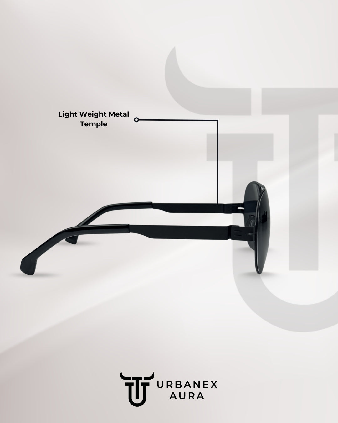 Titan Black Polarized Sunglasses
