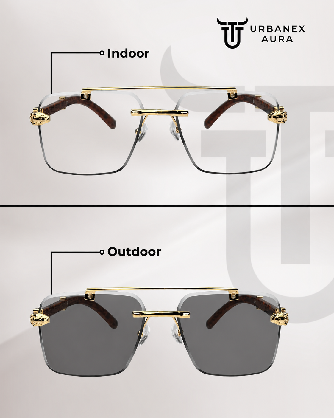 Mafia Gold Solar Sunglasses