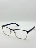 BlueLine Rectangular Optical Glasses