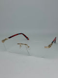 Aurora Rimless Unisex Optical Glasses