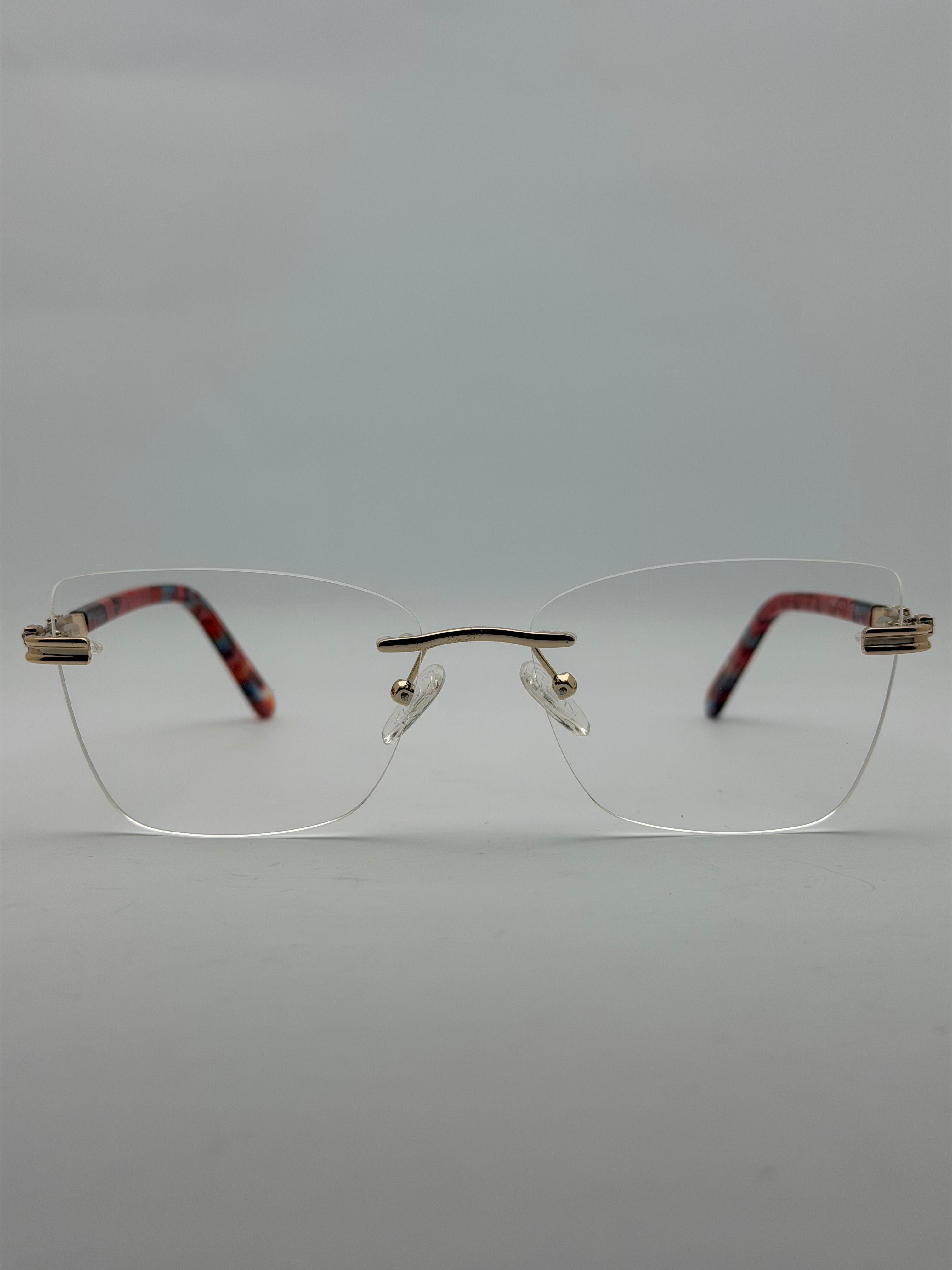 Aurora Rimless Unisex Optical Glasses