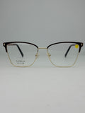 Burgundy Elegance Women's Optical Glasses