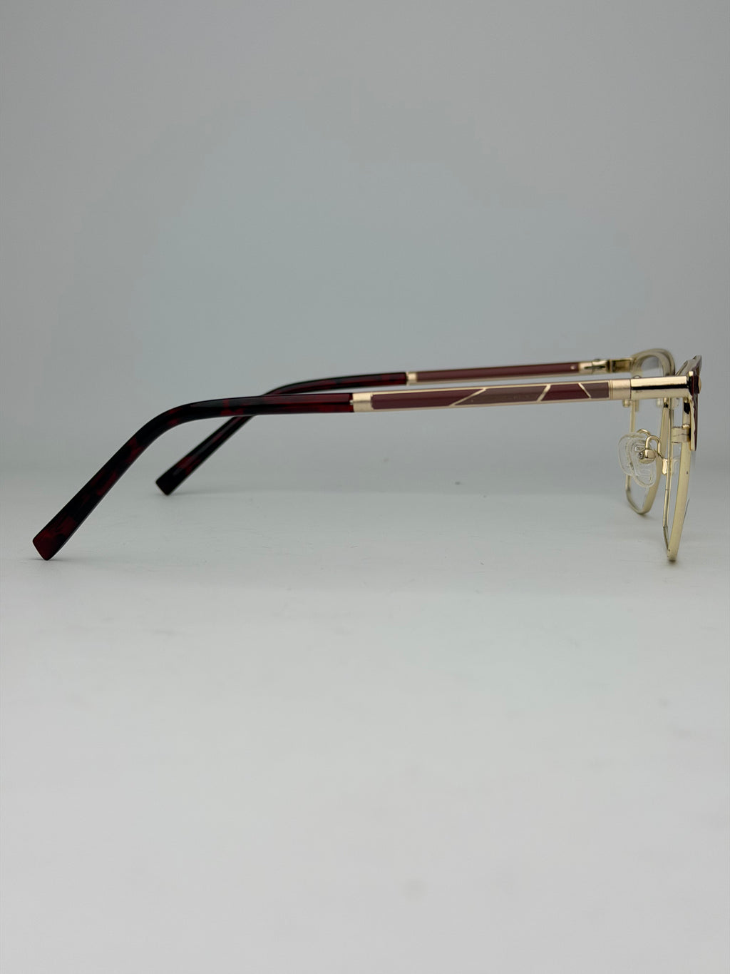 Burgundy Elegance Women's Optical Glasses