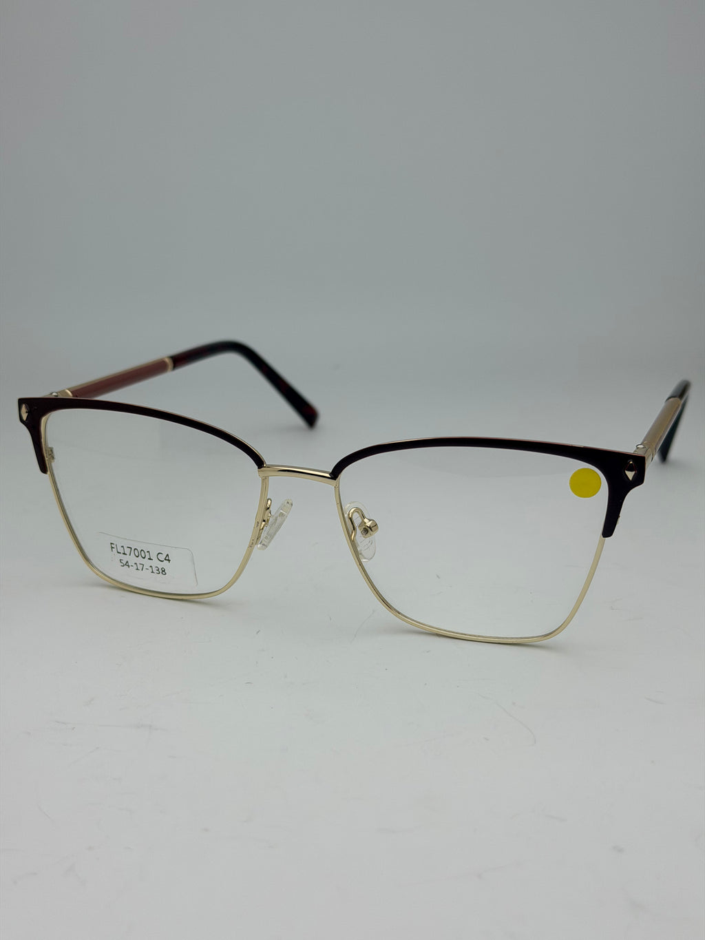 Burgundy Elegance Women's Optical Glasses