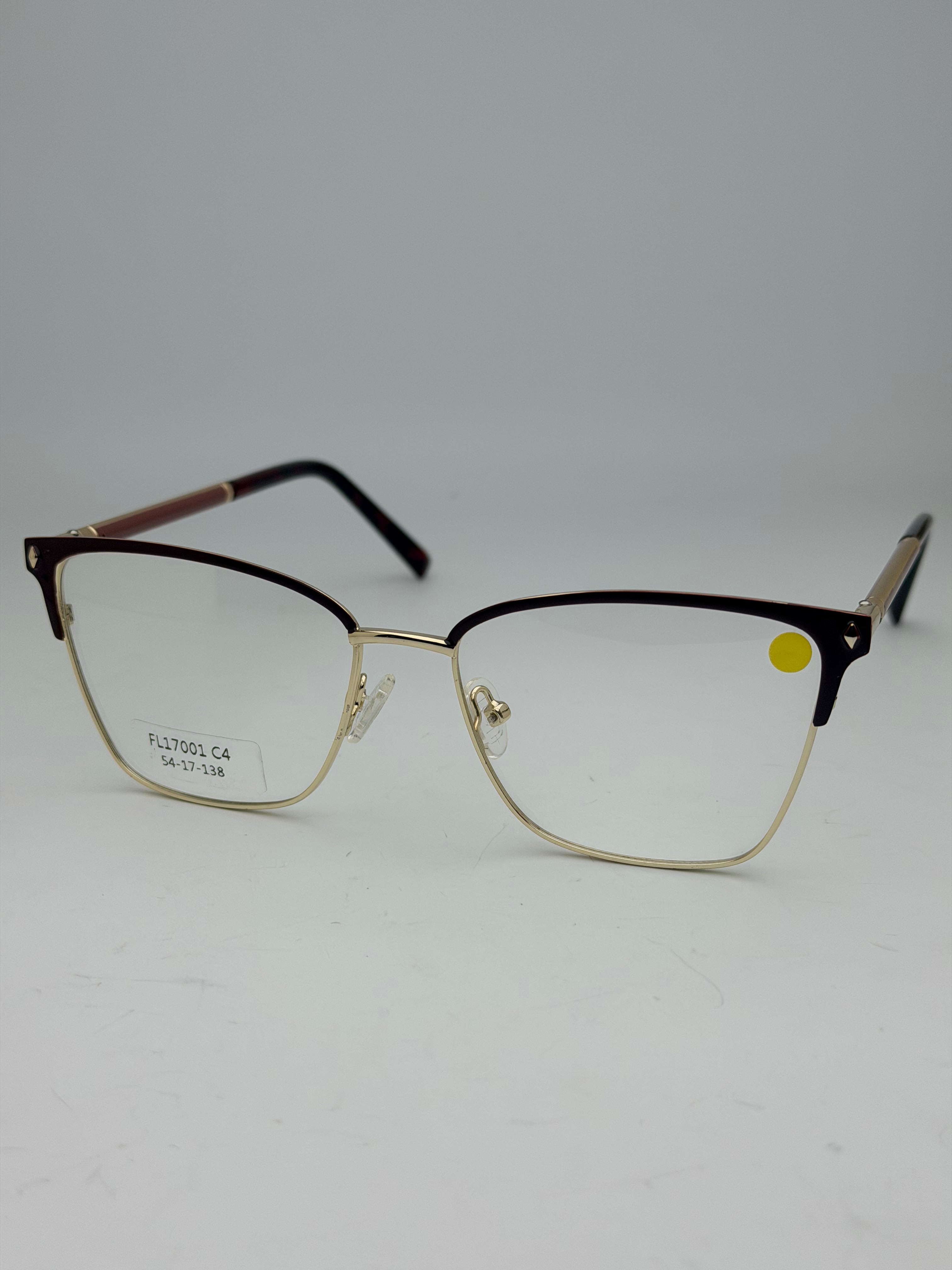 Burgundy Elegance Women's Optical Glasses