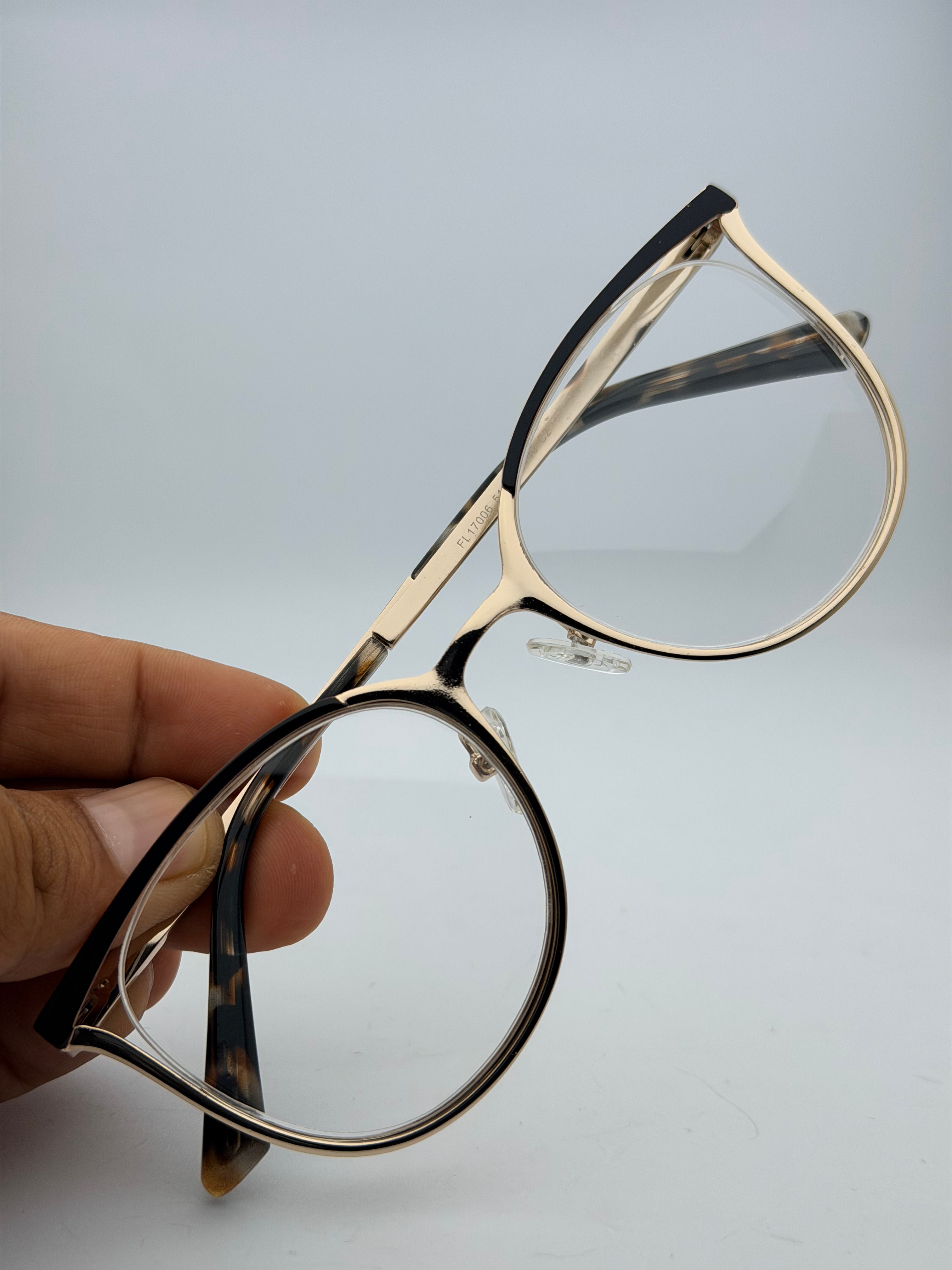 Golden Grace Cat Eye Optical Glasses