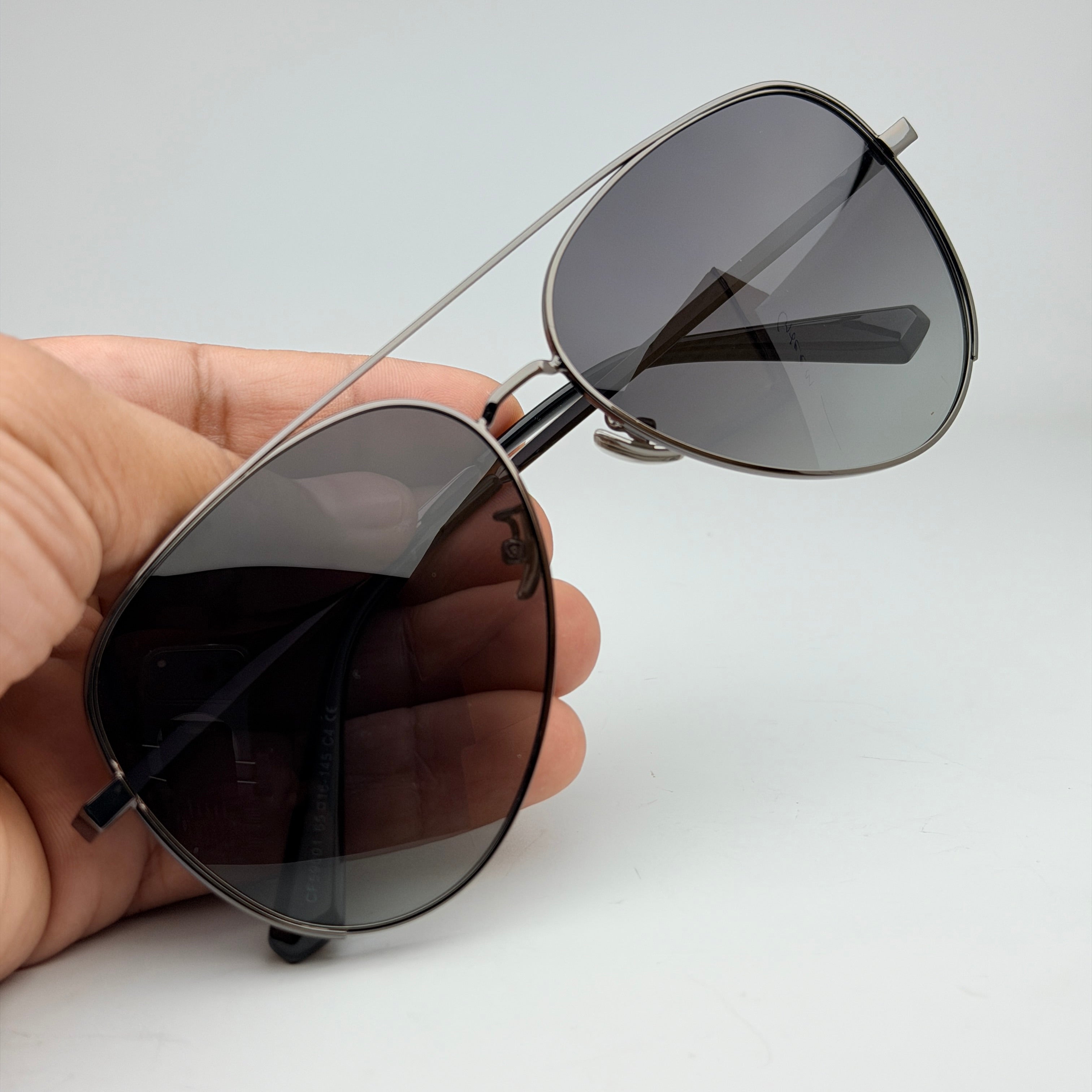 Titan Edge Polarized Aviator Sunglasses