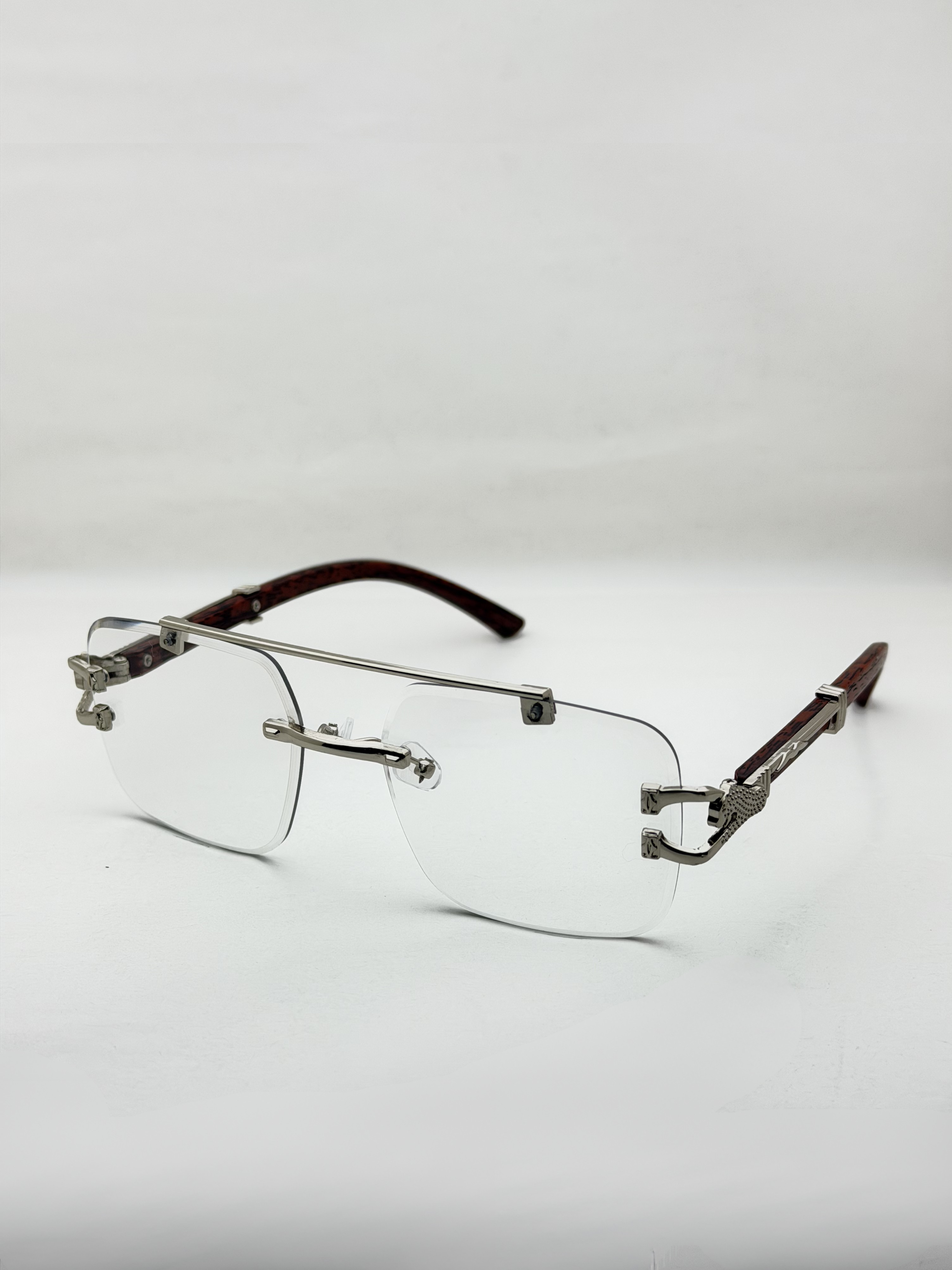 Panther Silver Solar Sunglasses
