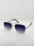 Monarch Silver Sunglasses