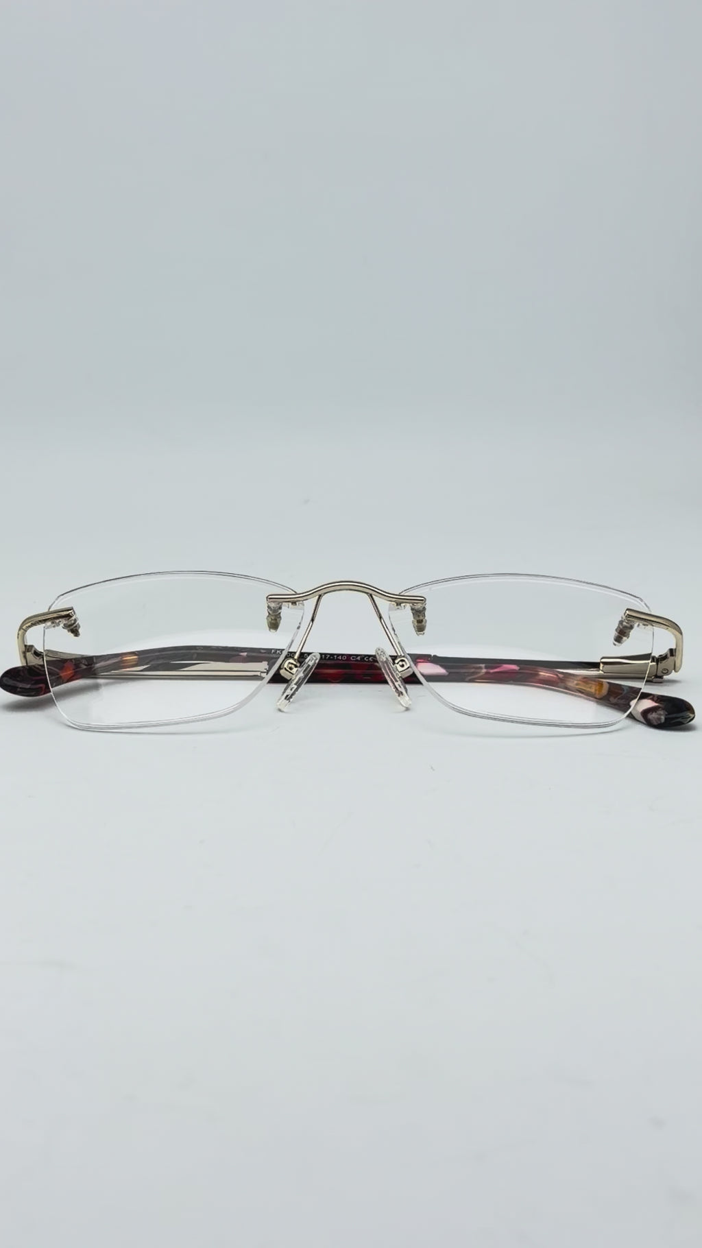 Luxe Edge Rimless Optical Glasses